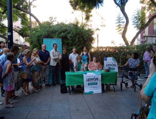 Lecturas del Manifiesto por el Día Internacional de la Lesión Medular en Almería, El Ejido y Granada