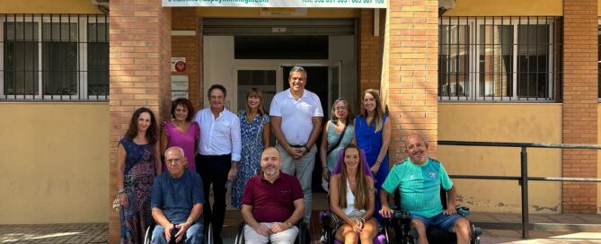 Visita institucional ASPAYM Málaga