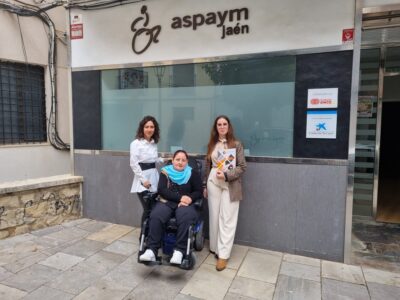 ASPAYM Jaén firma convenido Tromans Live