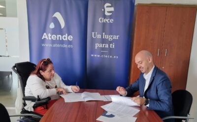 ASPAYM Jaén firma convenido CLECE