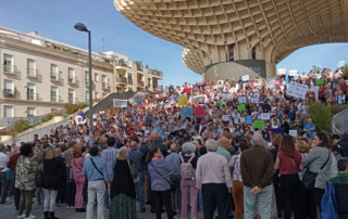 Concentraciones por una financiación justa