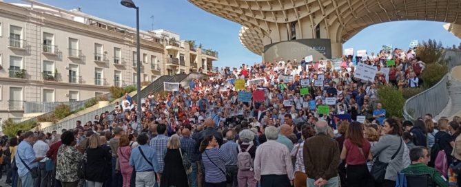 Concentraciones por una financiación justa