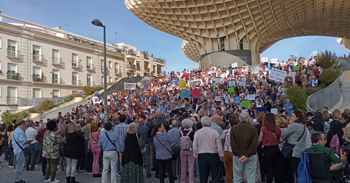 Concentraciones por una financiación justa