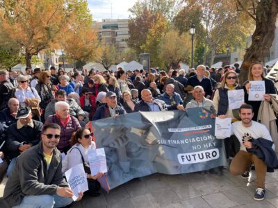 ASPAYM Granada concentración financiación justa