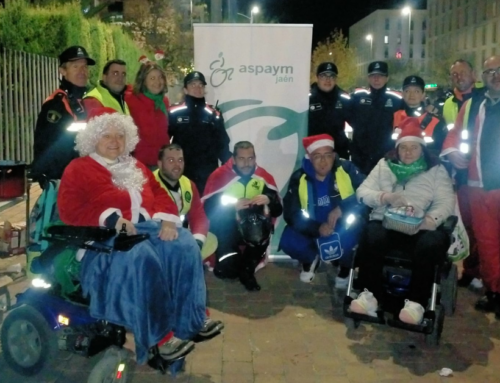 VII Edición de la ‘Papanoelada Motera’ en Jaén: Solidaridad sobre ruedas