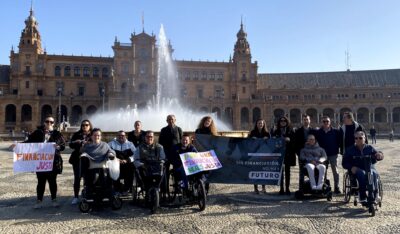 ASPAYM Andalucía, ASPAYM Córdoba, ASPAYM Sevilla manifestación sevilla