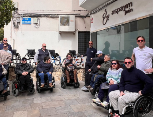 ASPAYM Jaén acoge la presentación de nuevas sillas de ruedas con Ortopedia García Ferriz e Invacare España