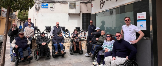 Presentación sillas de ruedas Ortopedia García Ferriz Jaén