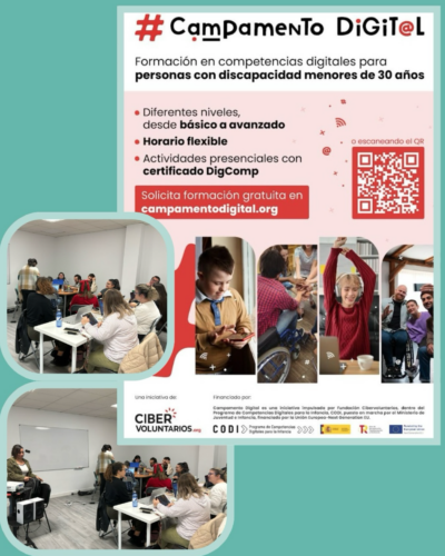 Curso de informática para personas con discapacidad en ASPAYM Málaga