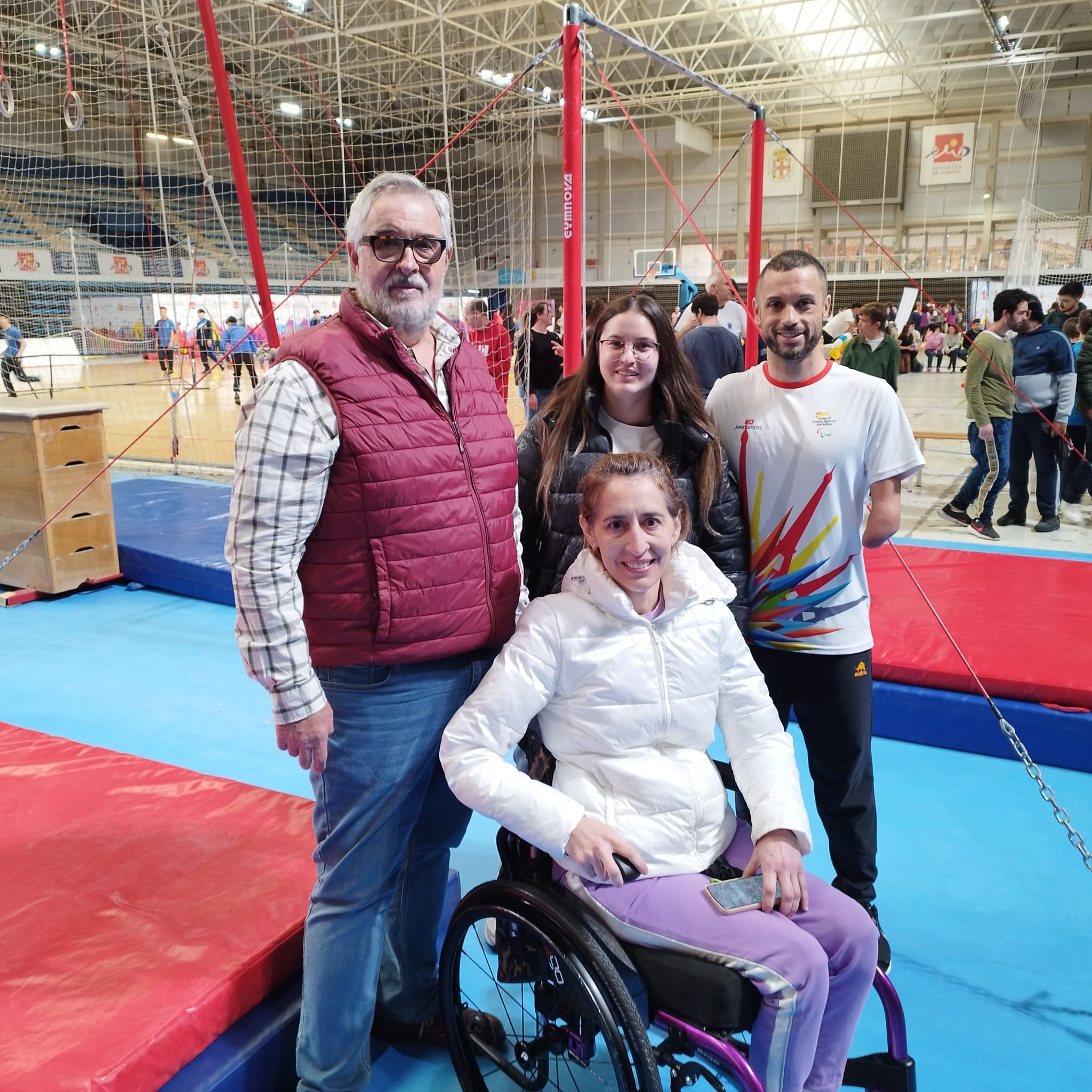 Encuentro deporte adaptado ASPAYM Almería